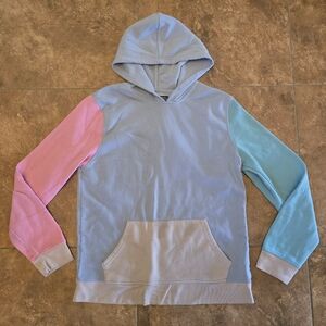 Blue | BROOKLYN CLOTH | Colorblock Hoodie